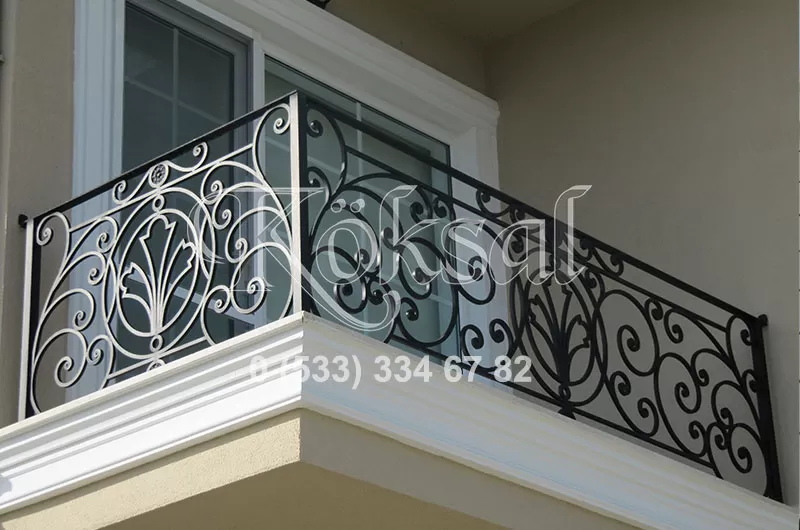 Demir Balkon Korkuluğu Demir Balkon Korkuluğu