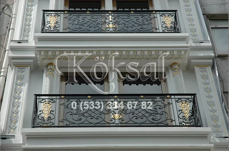Demir Fransız Balkon Korkuluğu Demir Fransız Balkon Korkuluğu