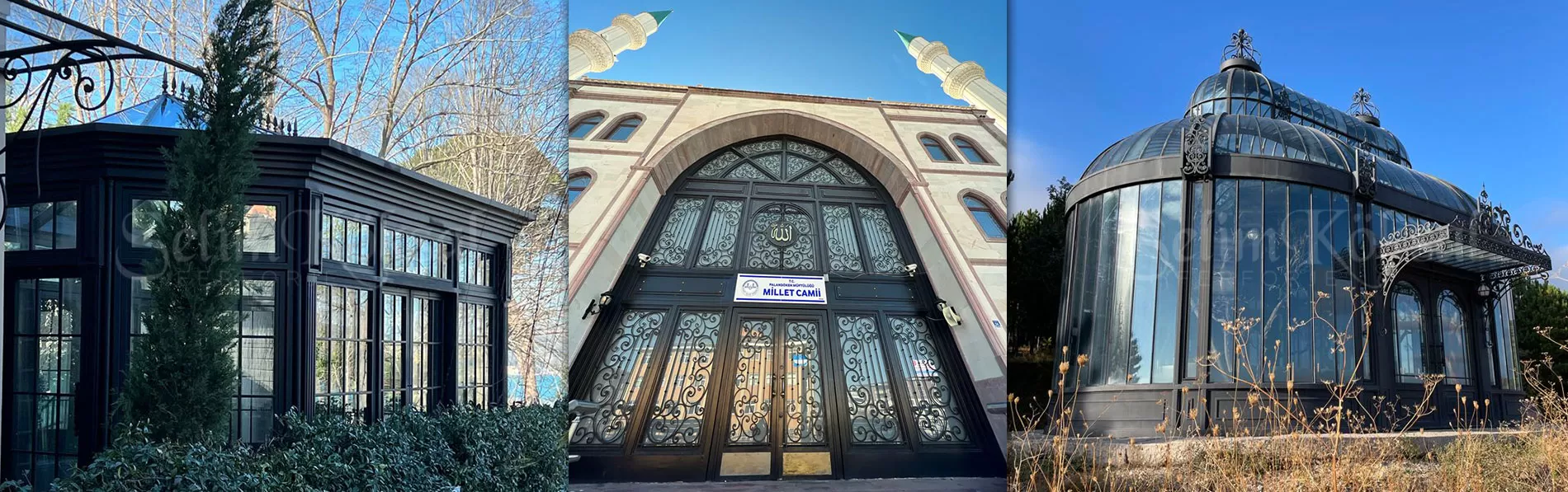 GAZEBO MODELLERİ - ÇARDAK MODELLERİ - KIŞ BAHÇESİ MODELLERİ