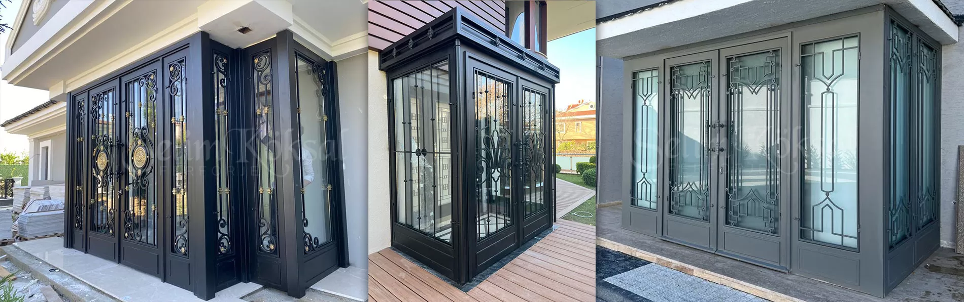 VİLLA KAPI MODELLERİ - VİLLA KAPISI MODELLERİ - VİLLA KAPILARI 